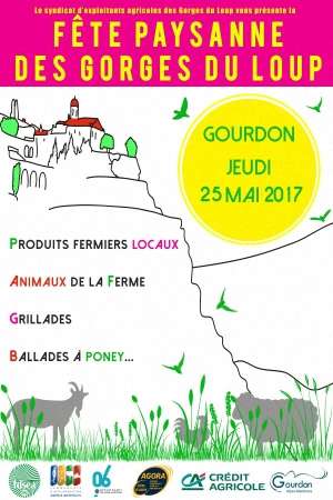 Fête paysanne des Gorges du Loup à Gourdon (06) - 2017